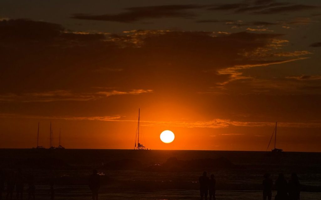 Sunset in Costa Rica