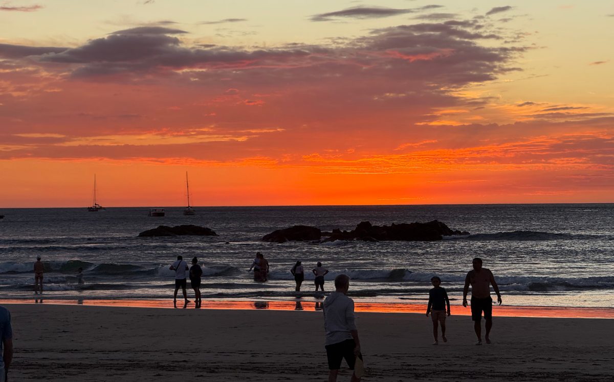 sunset in Tamarindo