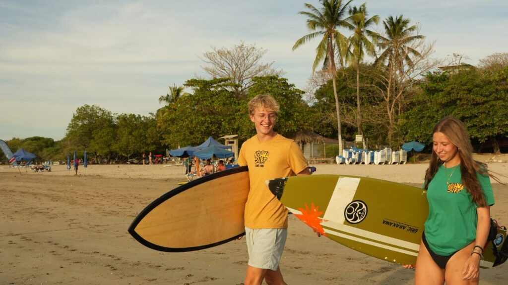 Surf vacation in Costa Rica