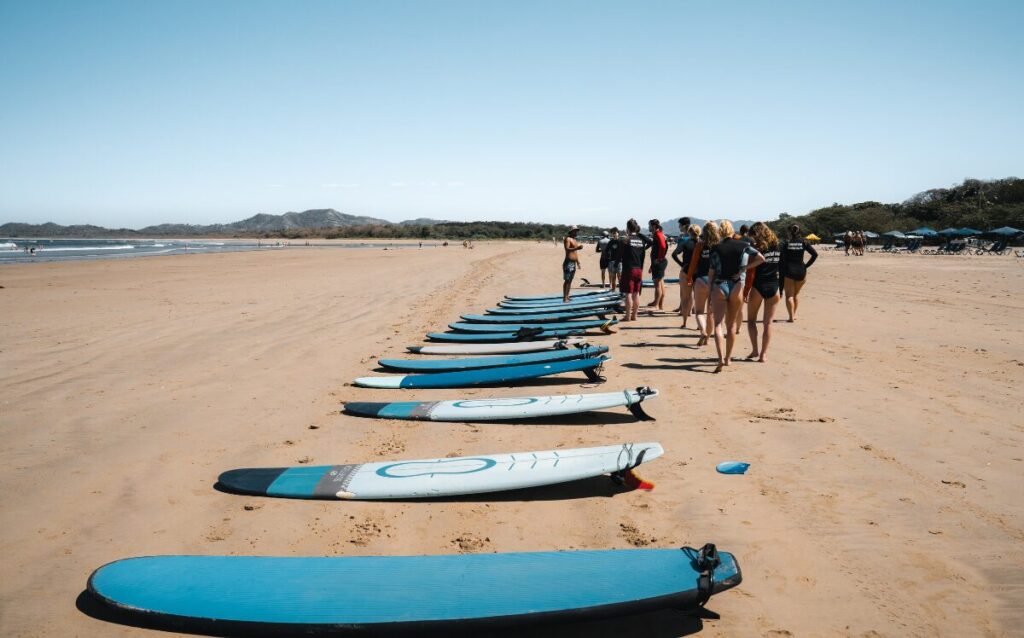 Costa Rica surfing